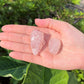 Rose Quartz Rough Natural And Tumbled Stones Set