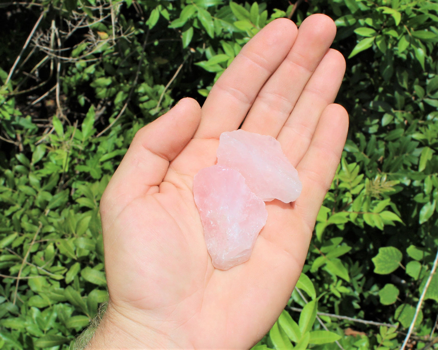 Rose Quartz Rough Natural Stones