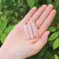 Spiral Wire Rose Quartz