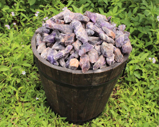 Rough Chevron Amethyst Premium Grade Crystals