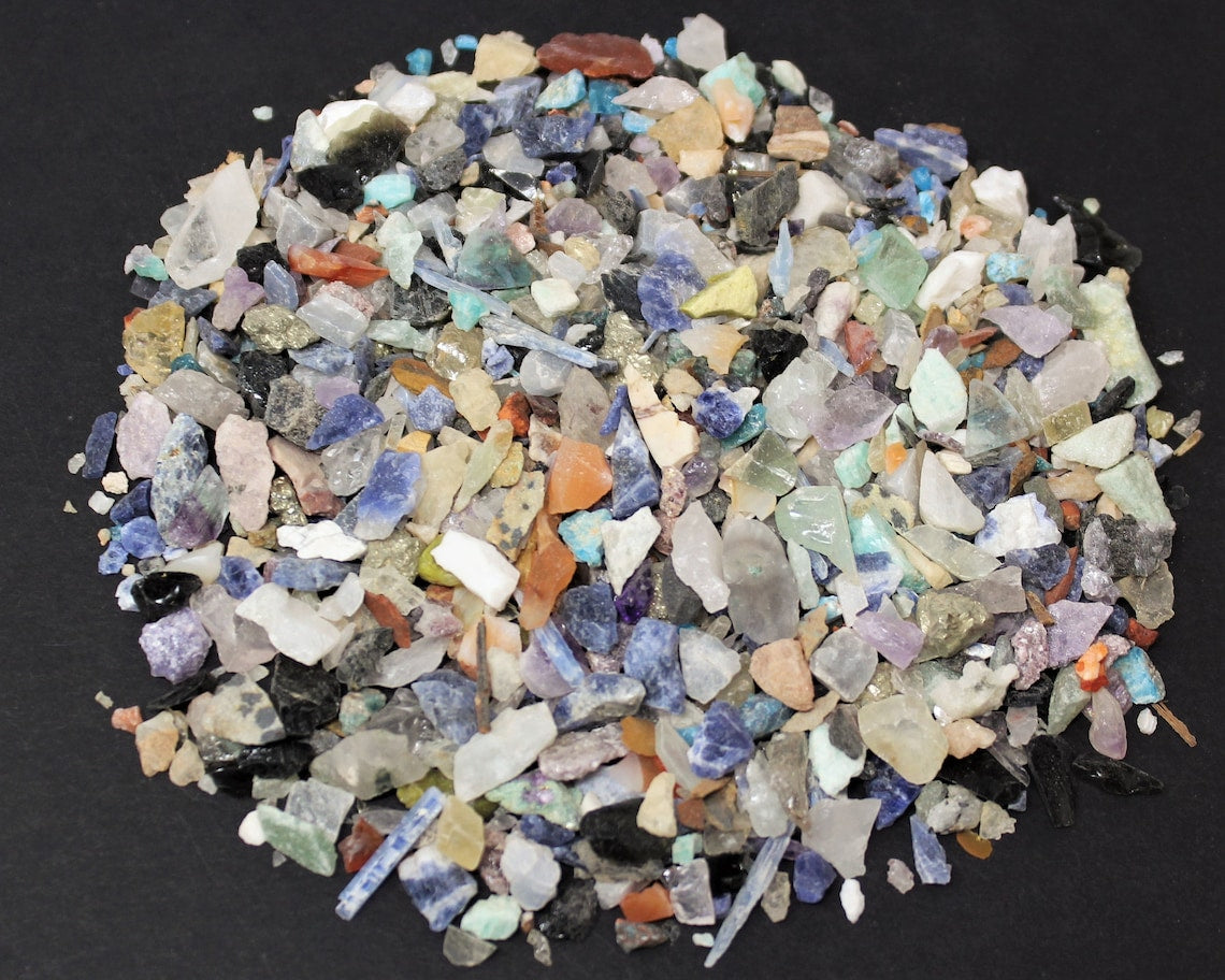 Rough Crystal Sand Tiny Raw Gemstones