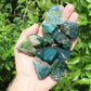 Rough Moss Agate Natural Stones