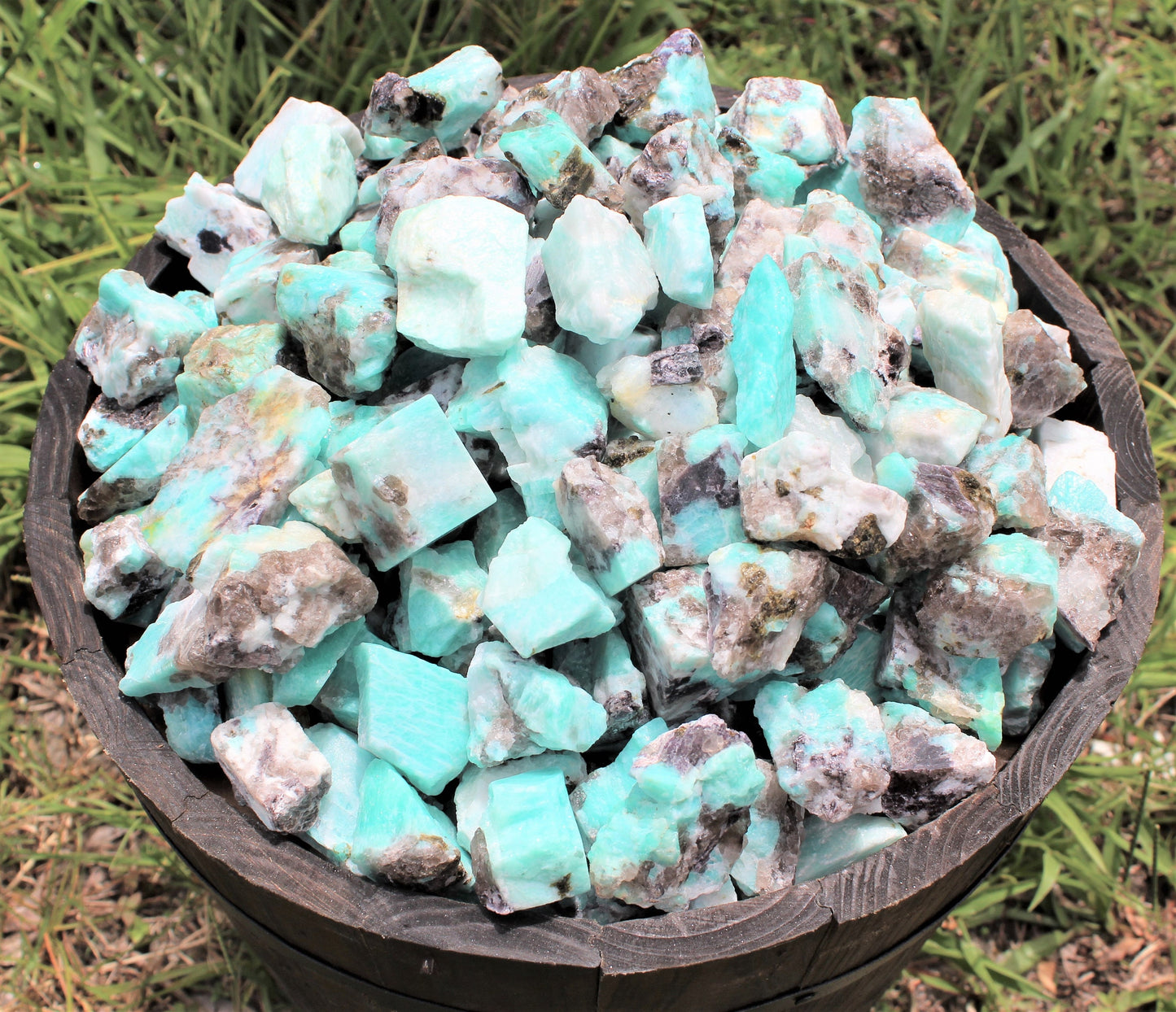 Rough Natural Amazonite Crystals