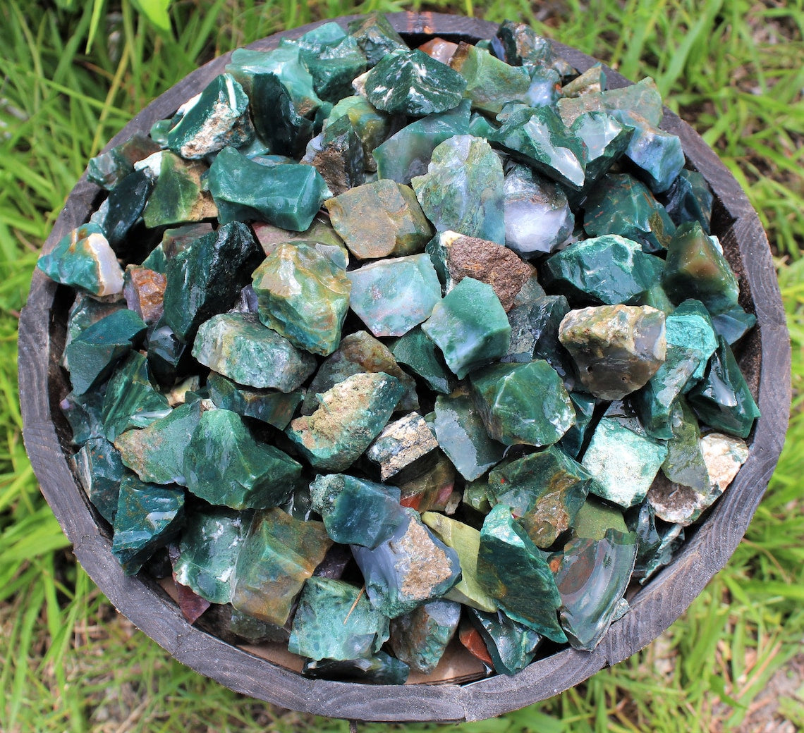 Rough Natural Bloodstone