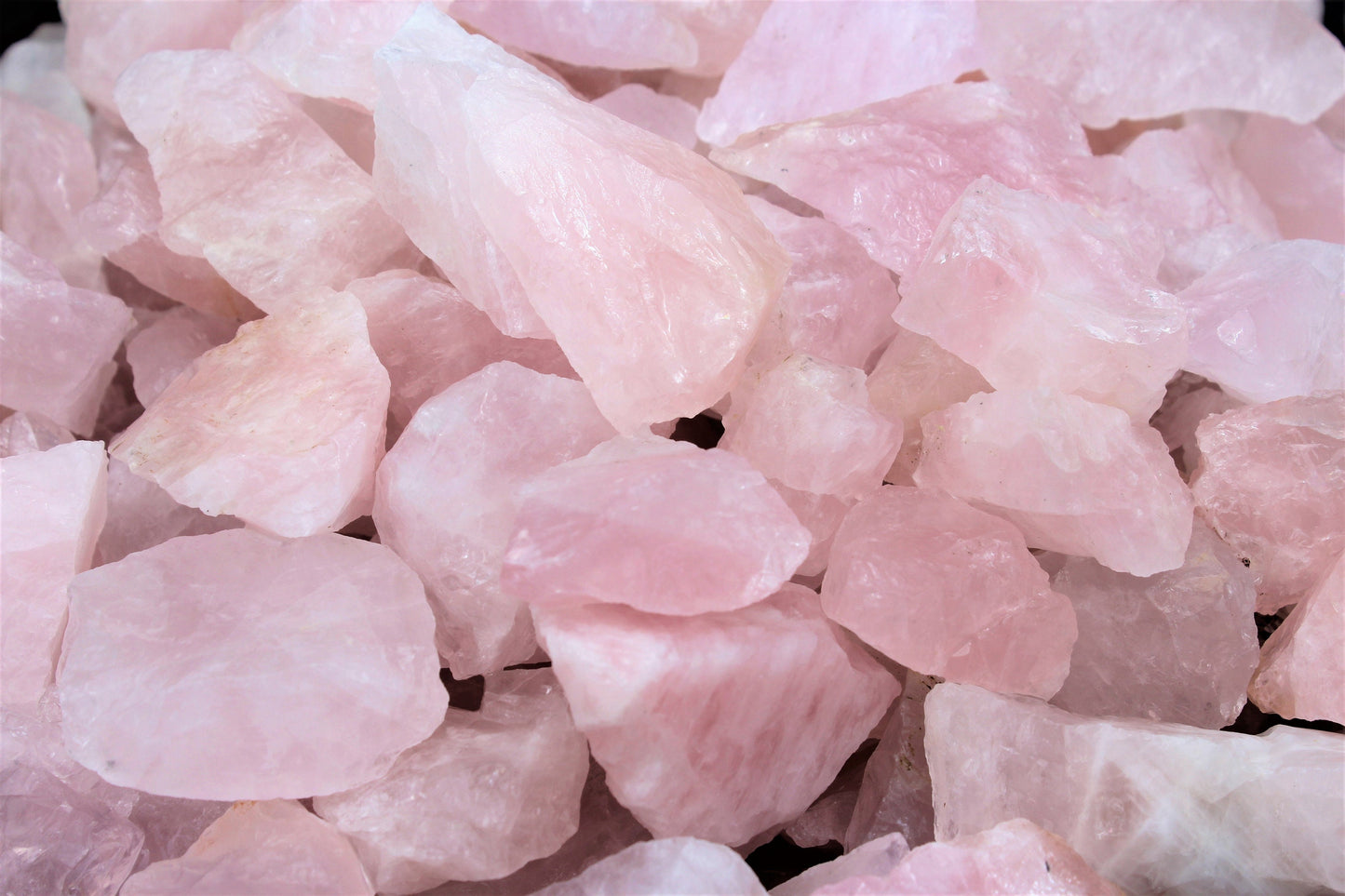 Rough Natural Rose Quartz Crystals