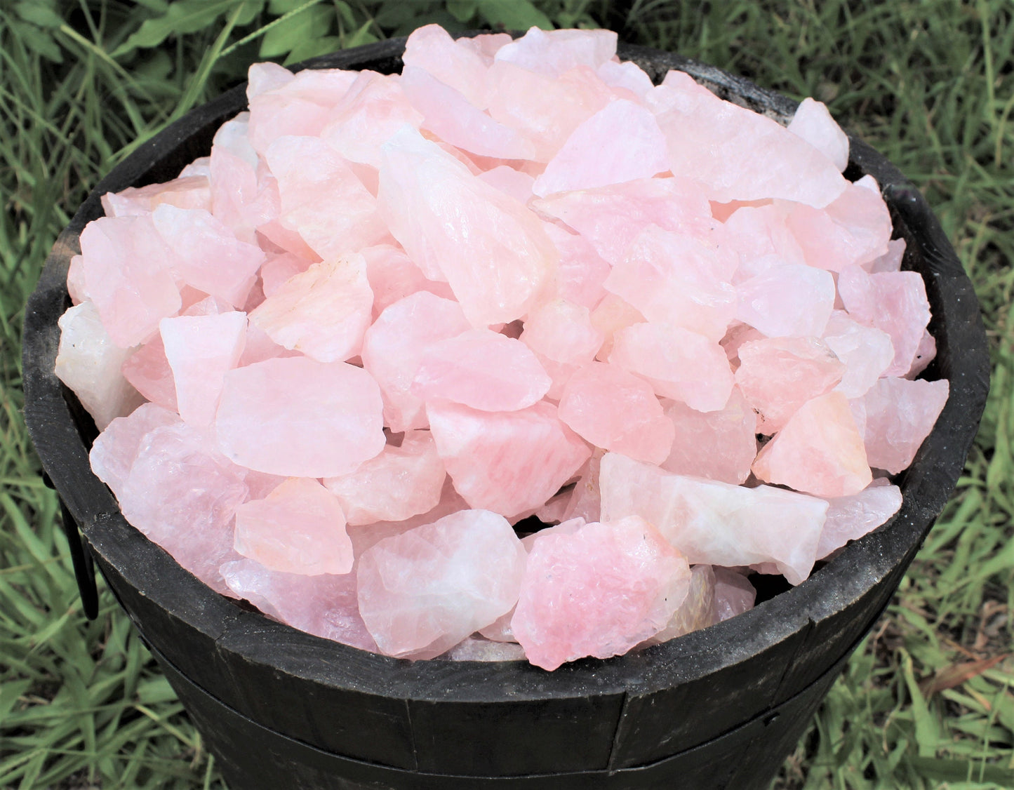 Rough Natural Rose Quartz Crystals