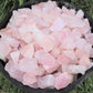 Rough Natural Rose Quartz Crystals