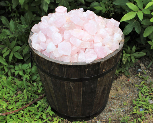 Rough Natural Rose Quartz Stones