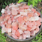 Rough Natural Strawberry Calcite