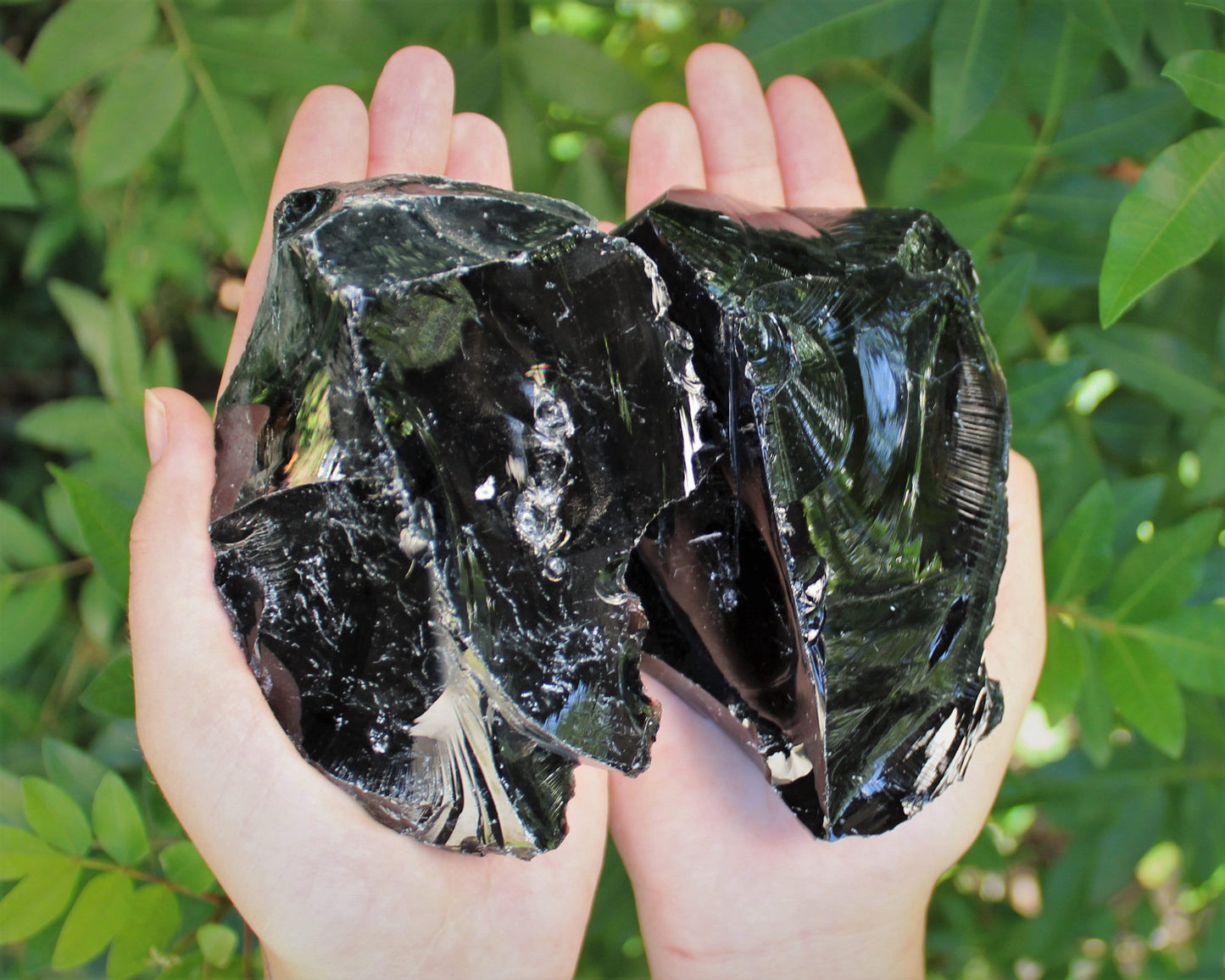 Rough Obsidian Natural Crystals