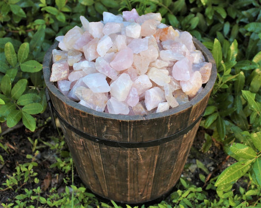 Rough Rose Quartz Natural Stones