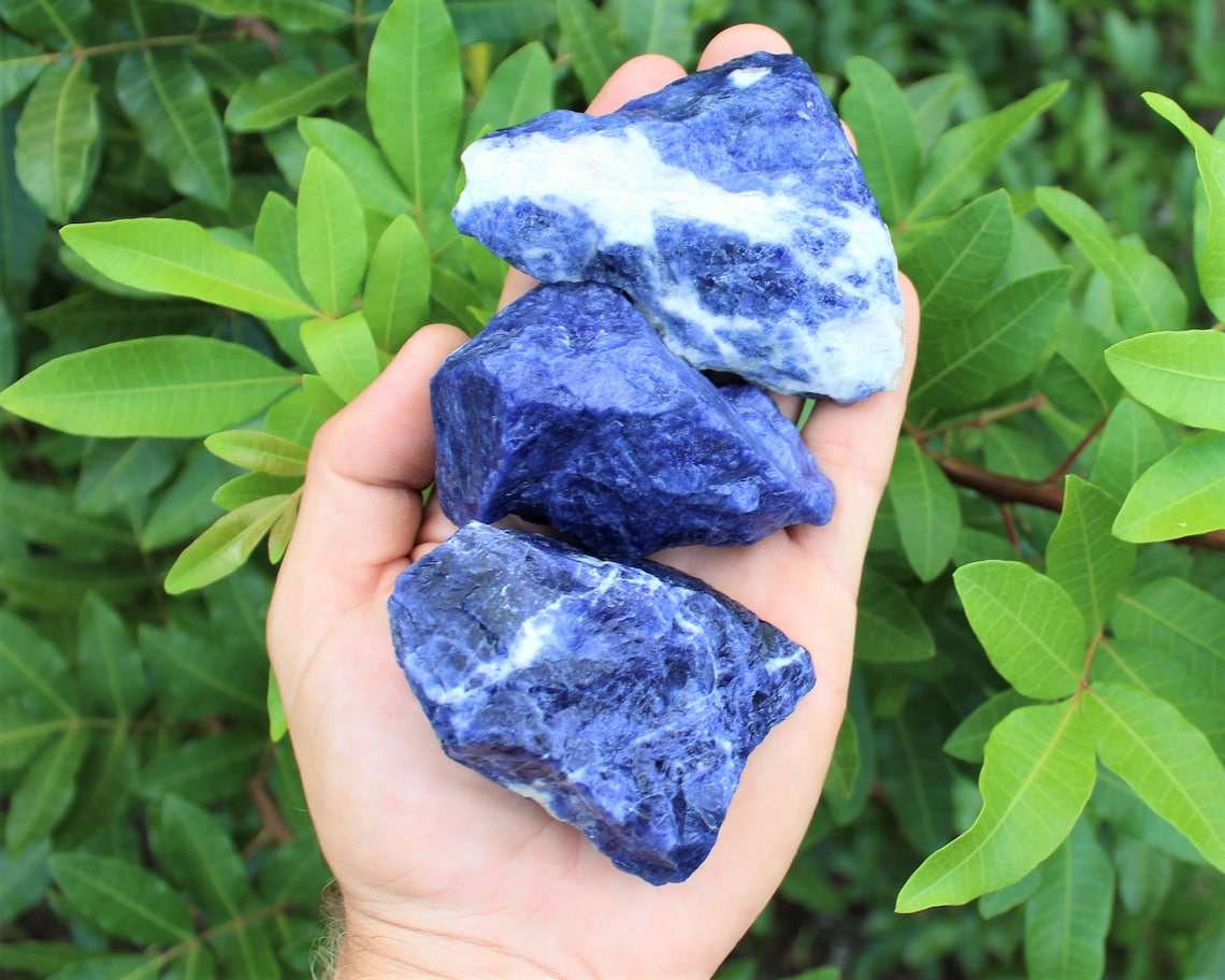 Rough Sodalite Natural Chunks