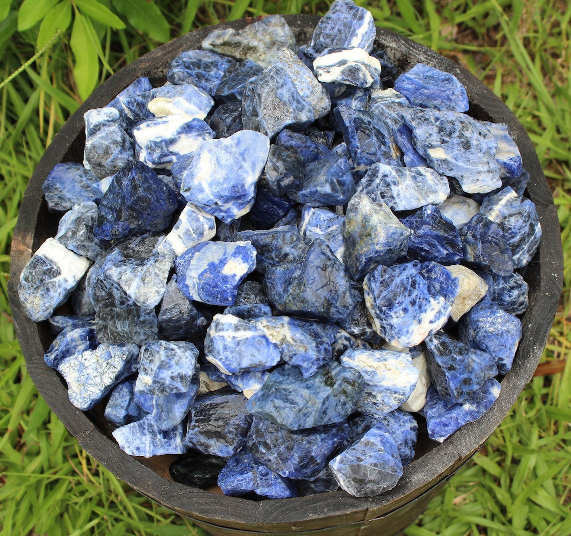 Rough Sodalite Natural Stones