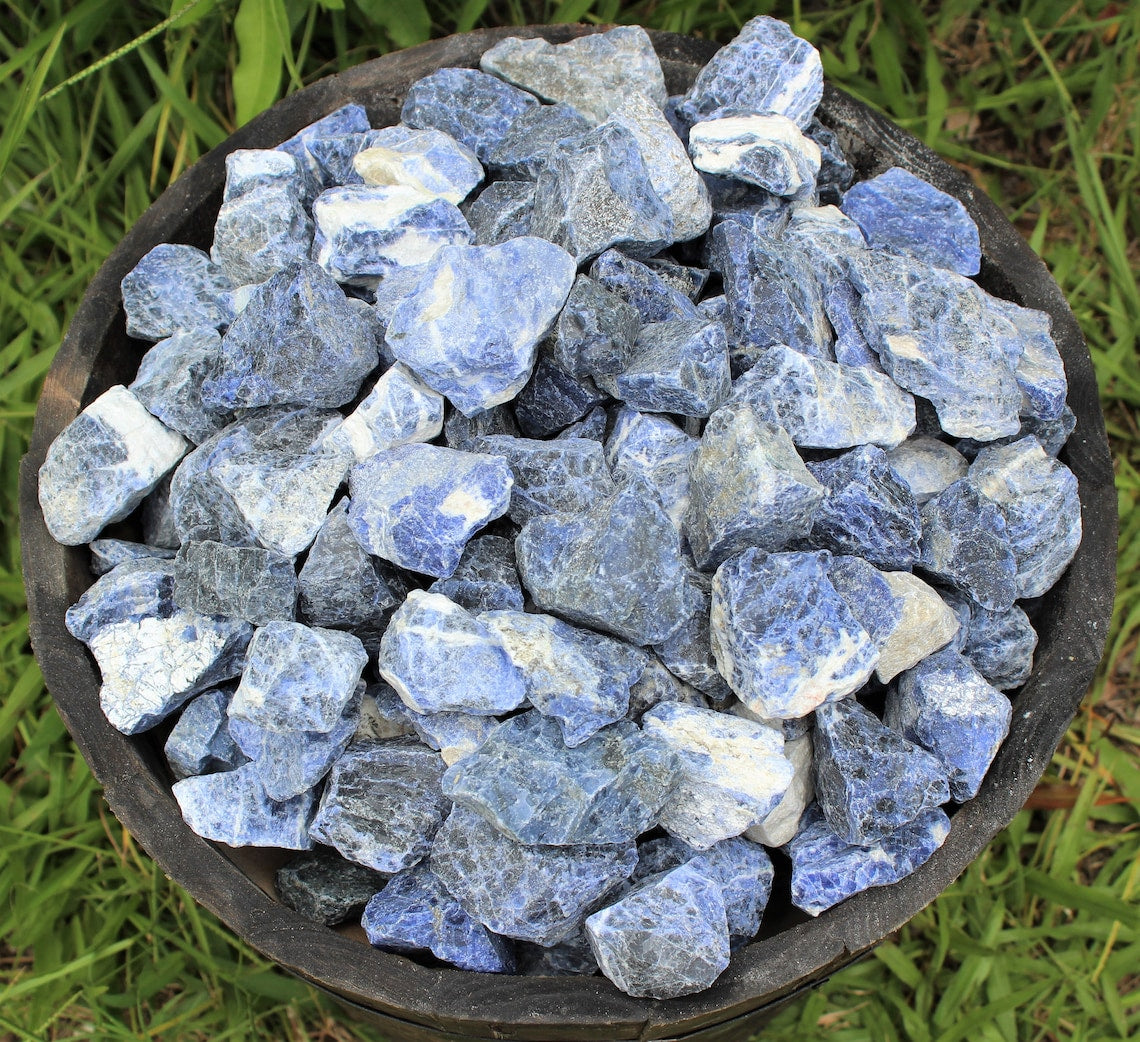 Rough Sodalite Natural Stones