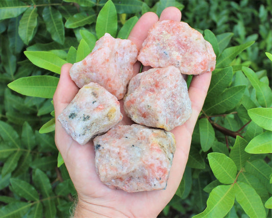 Rough Sunstone Crystals