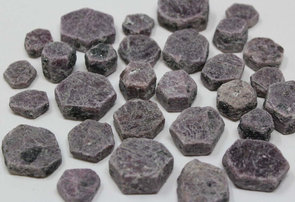Ruby Sapphire Hexagonal Corundum
