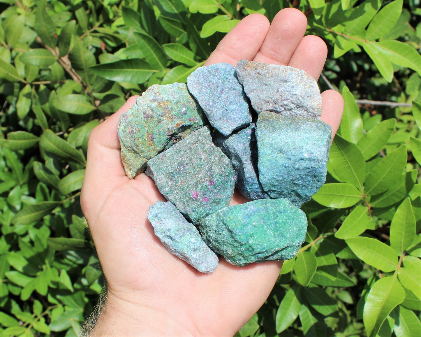 Natural Ruby Zoisite Raw Stones