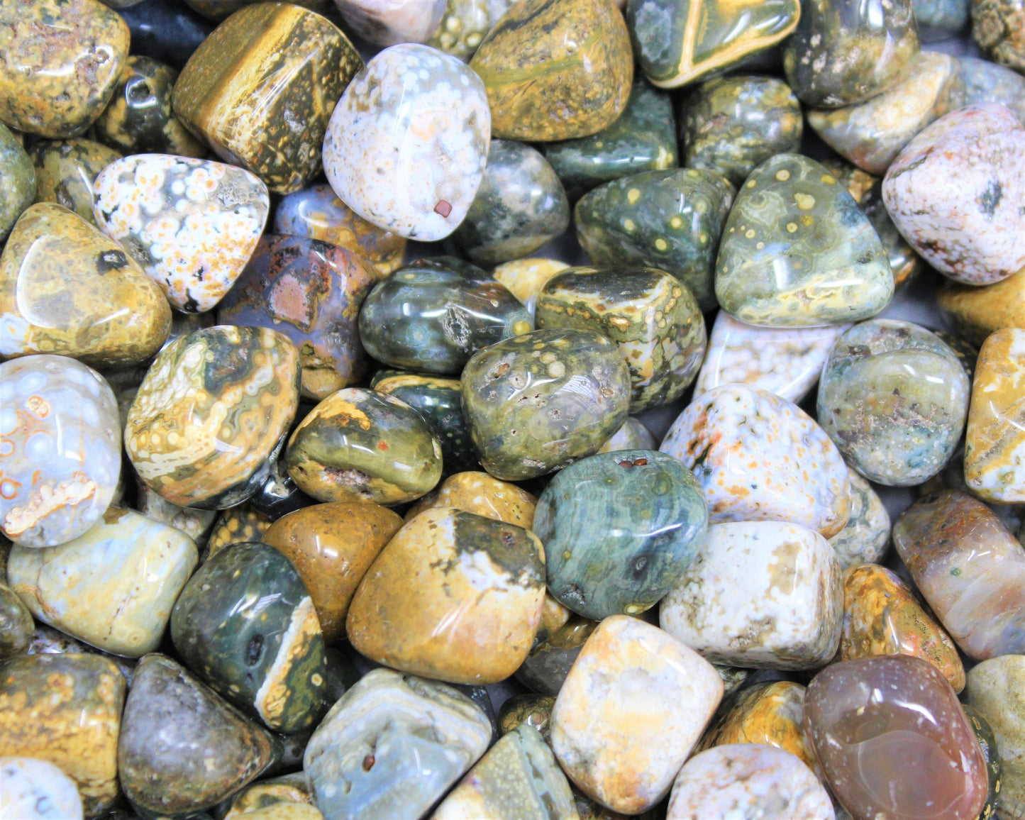 Sea Jasper Tumbled Stones