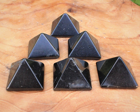 Shungite Crystal Pyramid