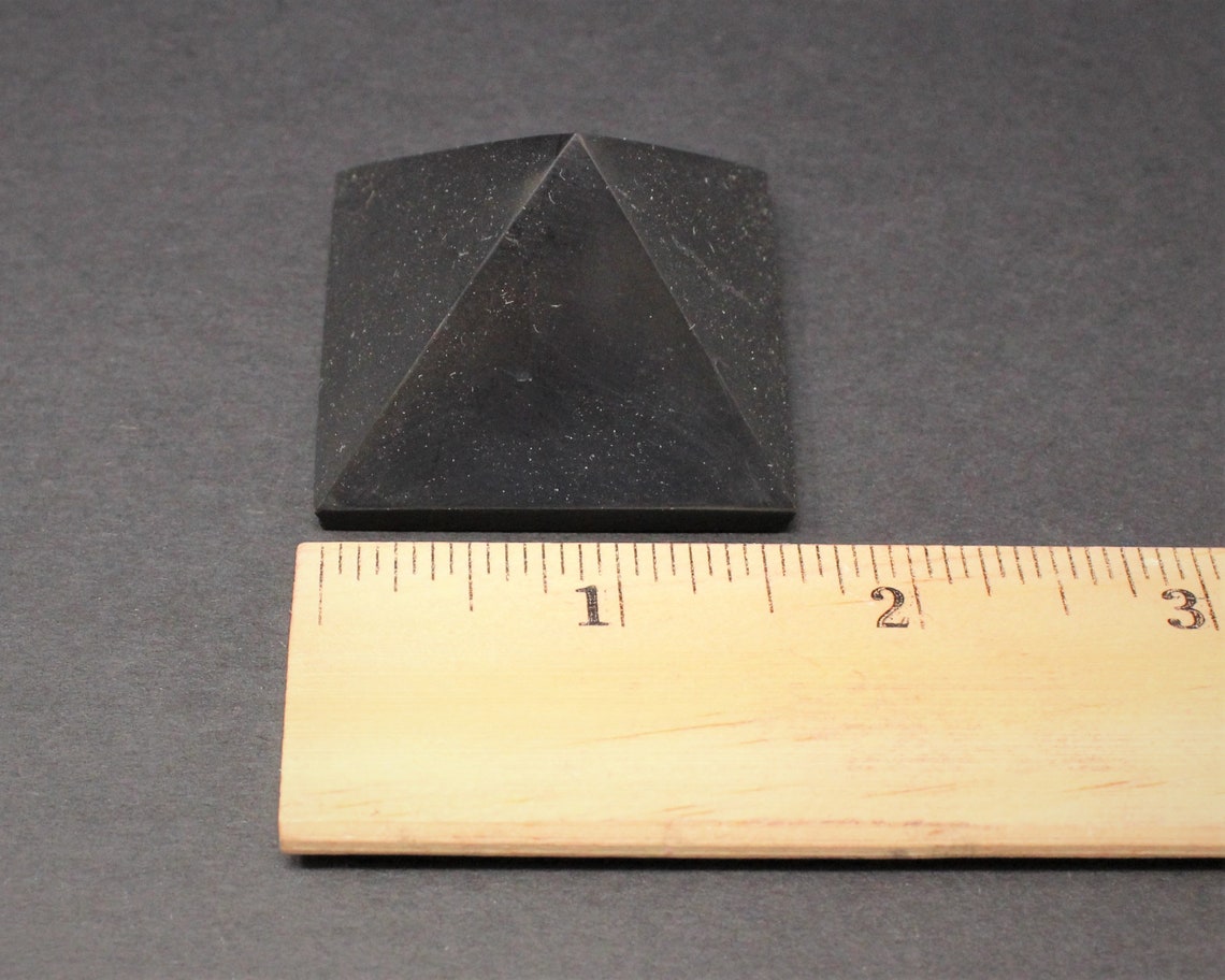 Shungite Crystal Pyramid