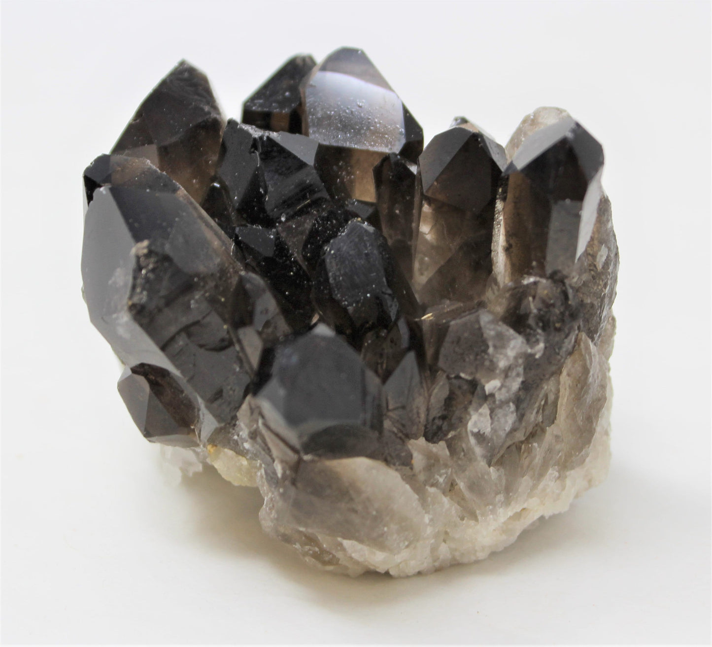 Smokey Quartz Crystal Cluster Gemstone Specimen