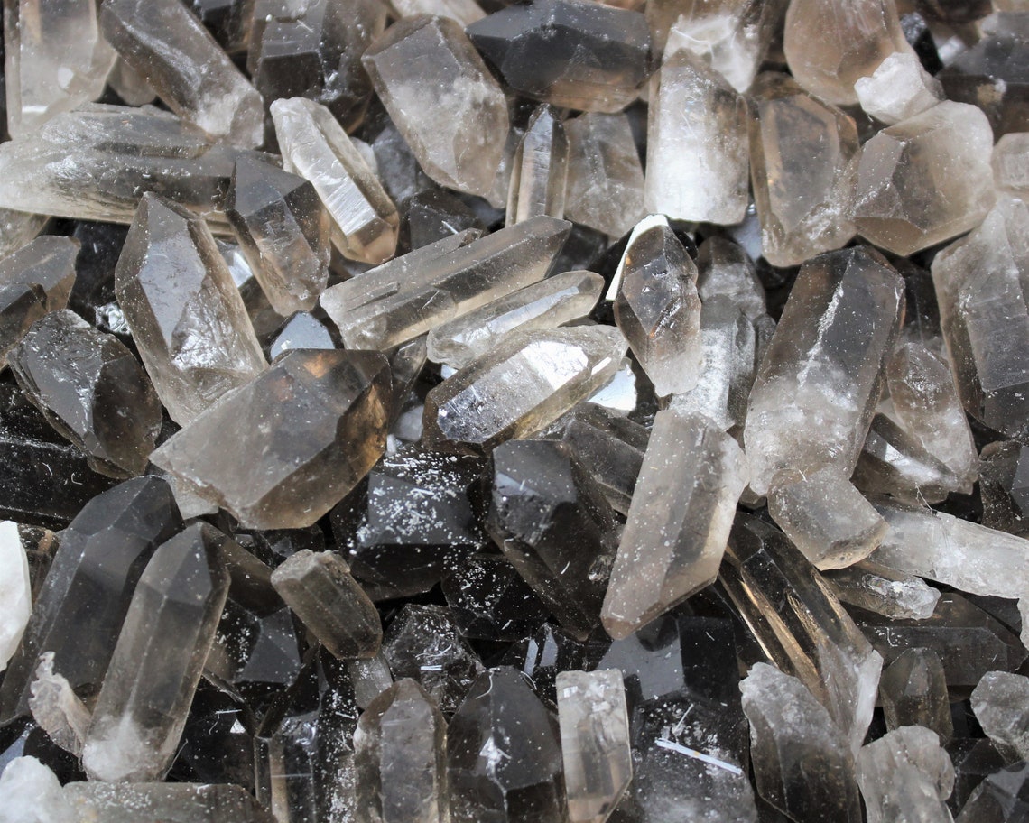 Smoky Quartz Crystal Points