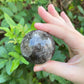 Smoky Quartz Crystal Sphere With Stand