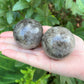 Smoky Quartz Crystal Sphere With Stand