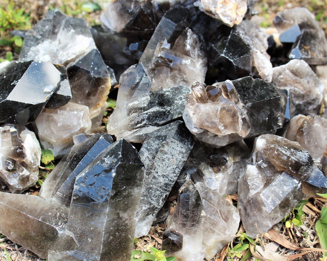 Smoky Quartz Geode