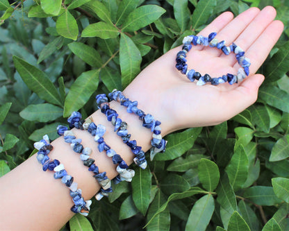 Sodalite Chip Bracelet