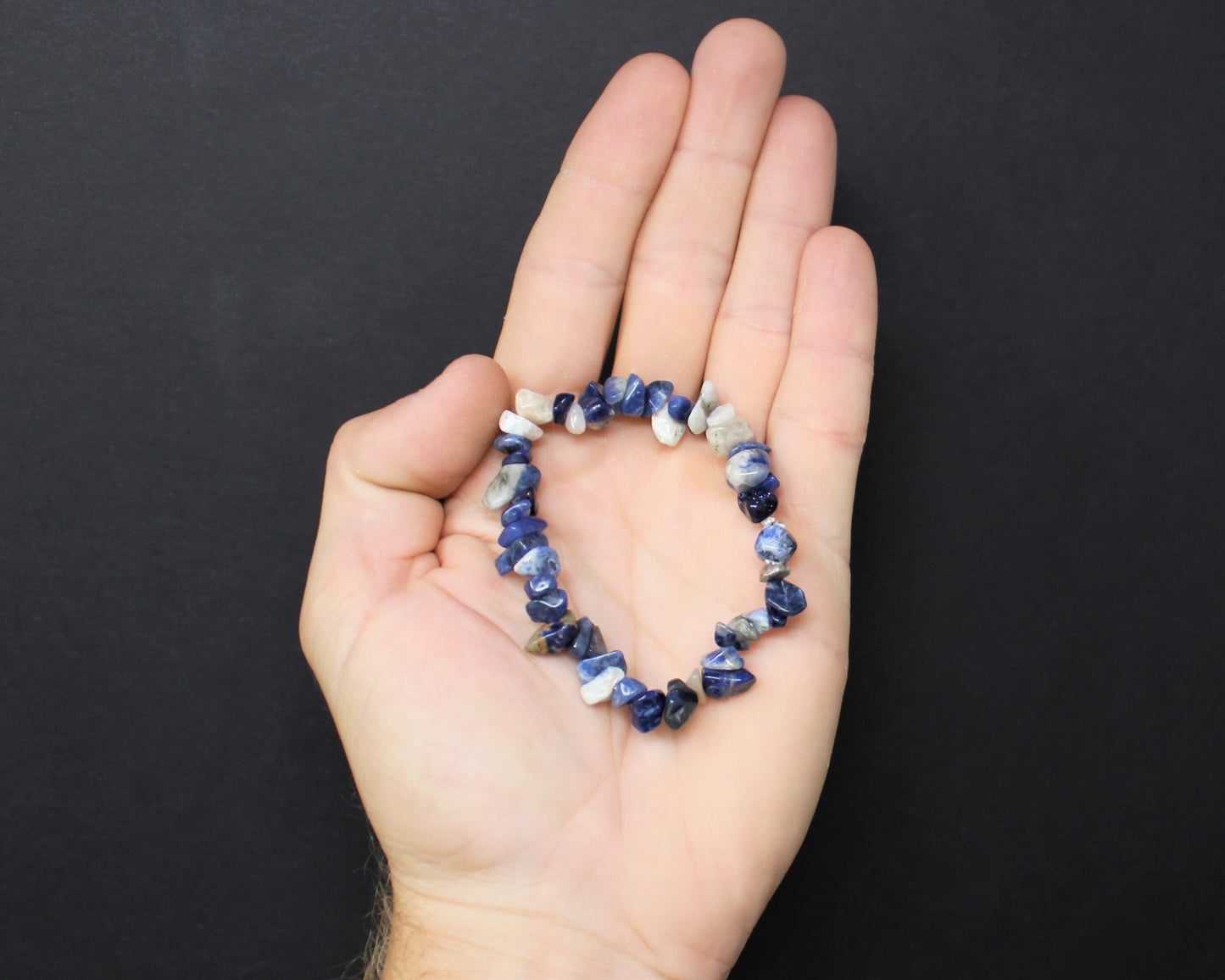 Sodalite Chip Bracelet