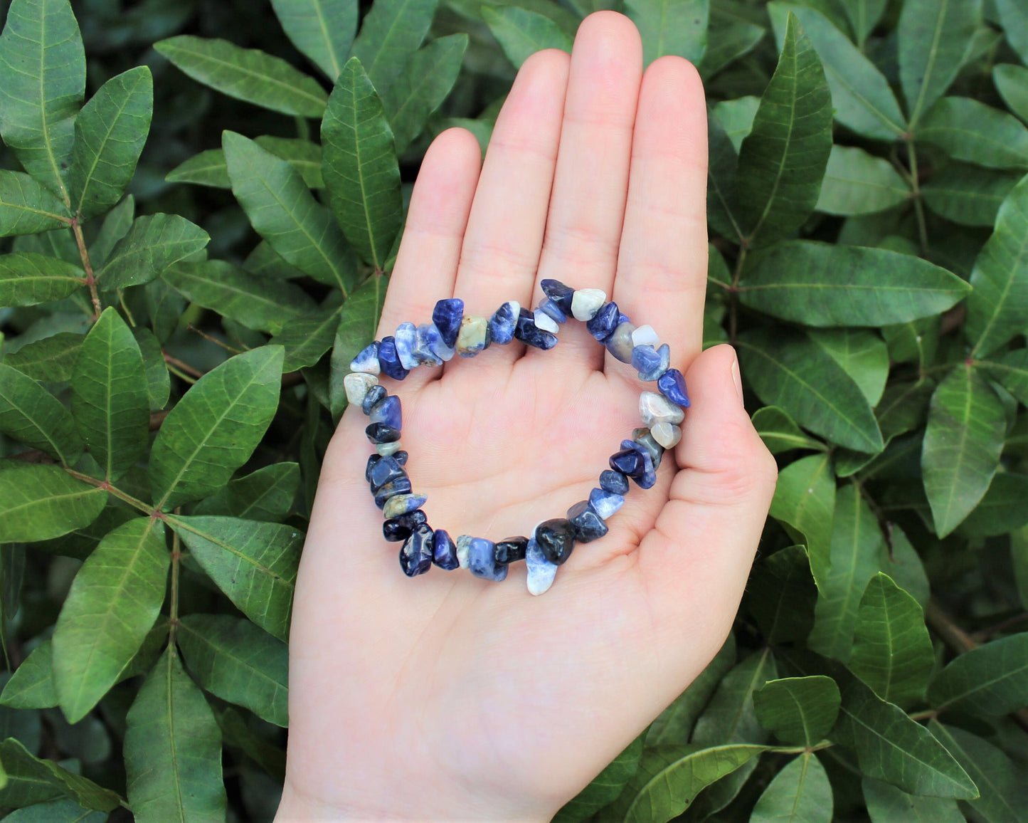 Sodalite Chip Bracelet