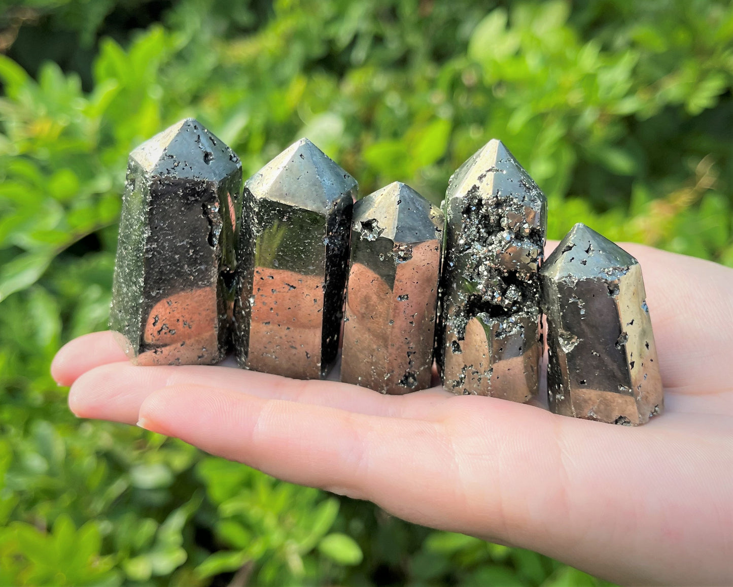 Stunning Pyrite Crystal Towers