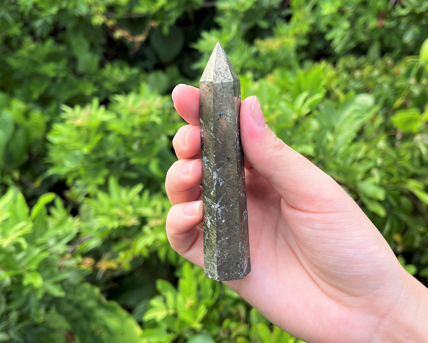 Stunning Pyrite Crystal Towers With Natural Inclusions
