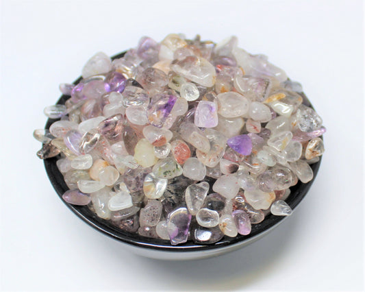 Super 7 Semi Tumbled Gemstone Mini Chips