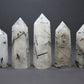 Tourmalinated Quartz Obelisk