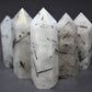 Tourmalinated Quartz Obelisk