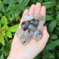 Tourmalinated Quartz Tumbled Stones