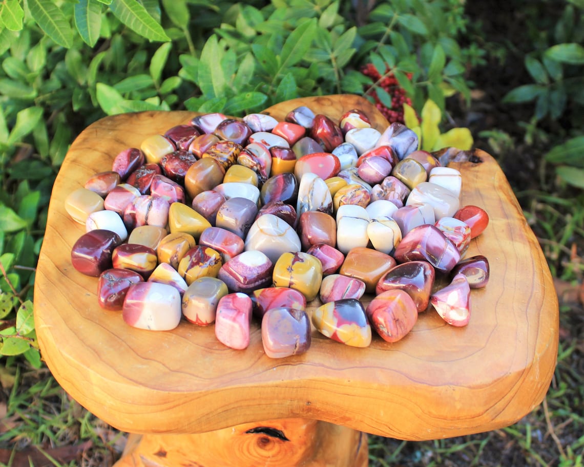 Tumbled Mookaite Stones