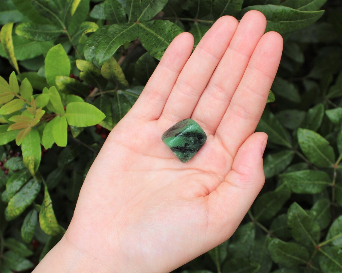 Tumbled Ruby Zoisite Stones