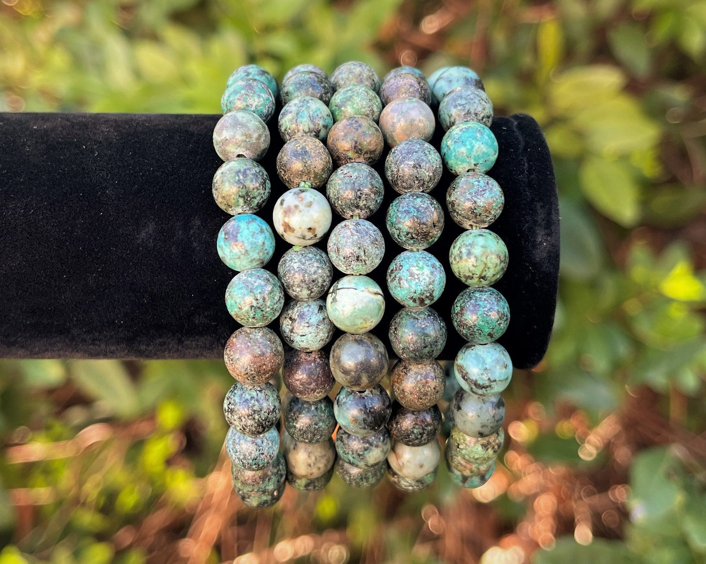 Crystal Gemstone Bead Bracelet