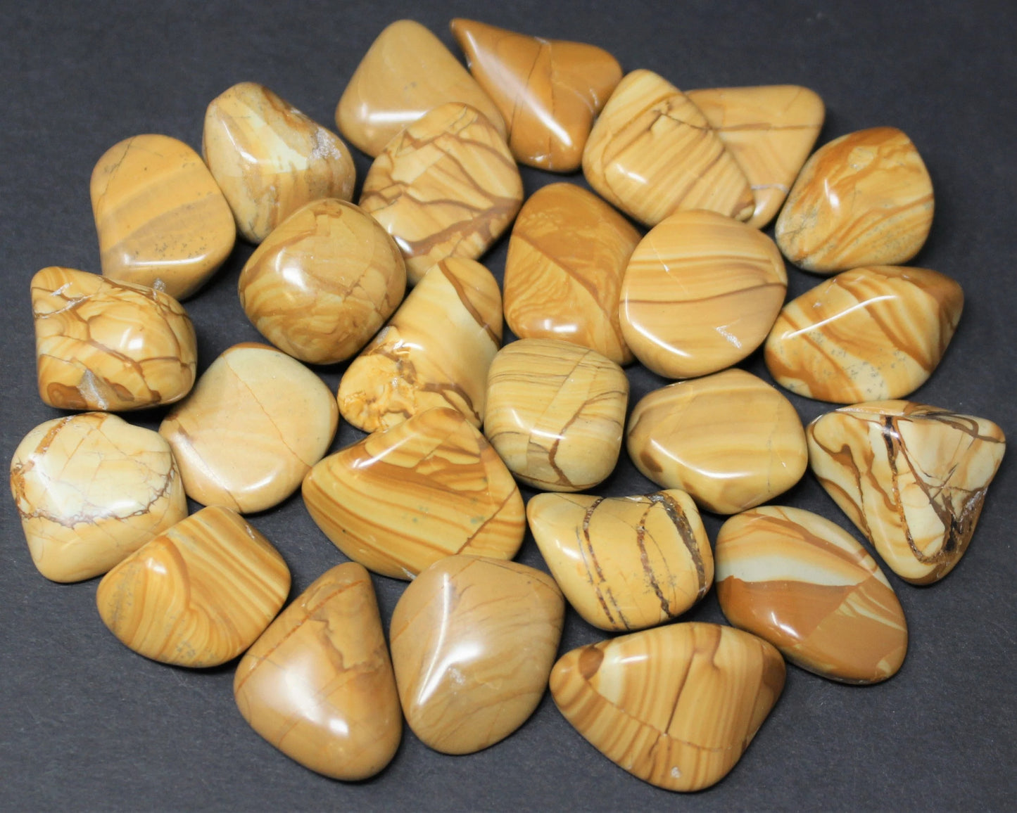 Walnut Jasper Tumbled Crystals