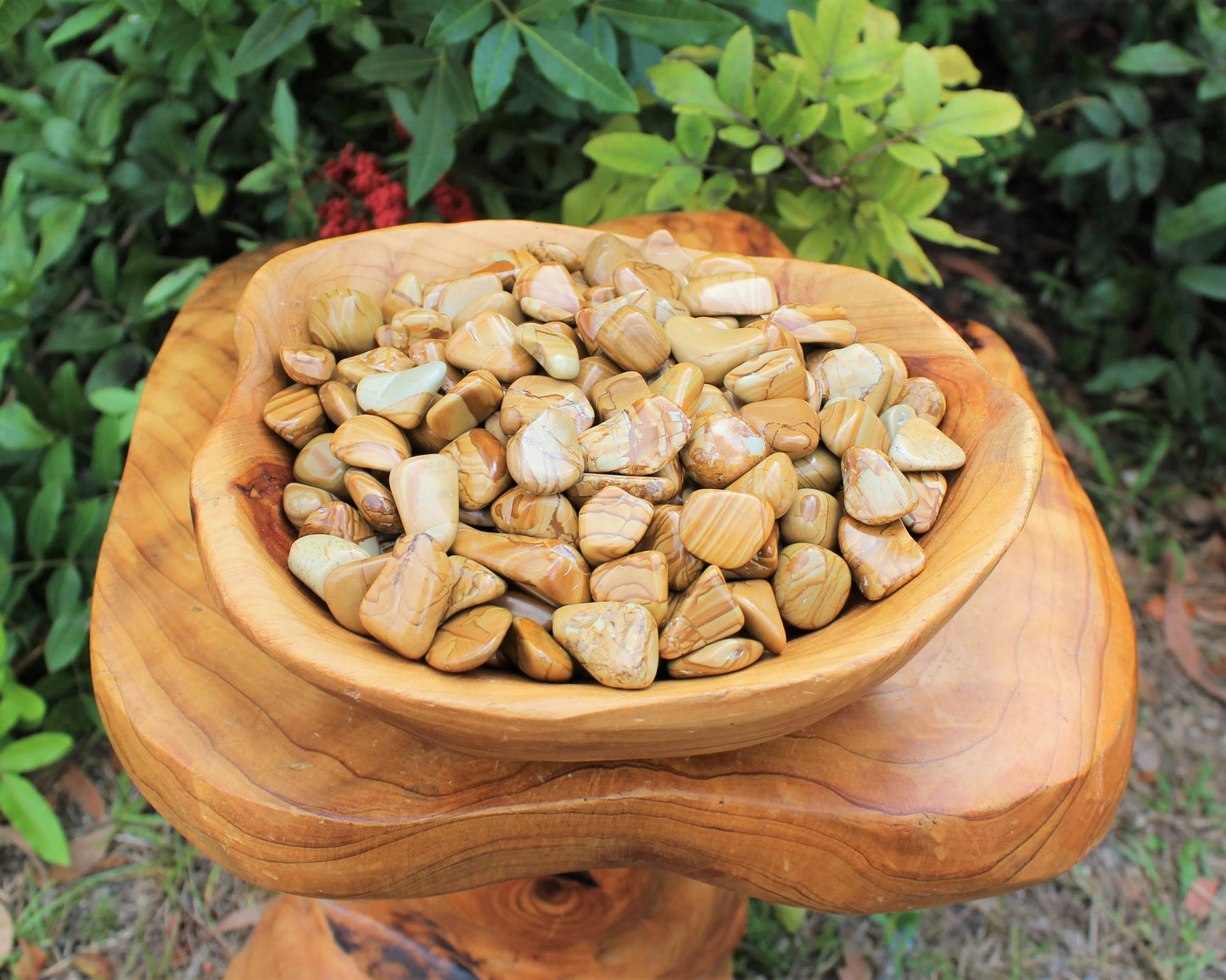 Walnut Jasper Tumbled Crystals