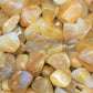 Hematoid Quartz Tumbled Stones