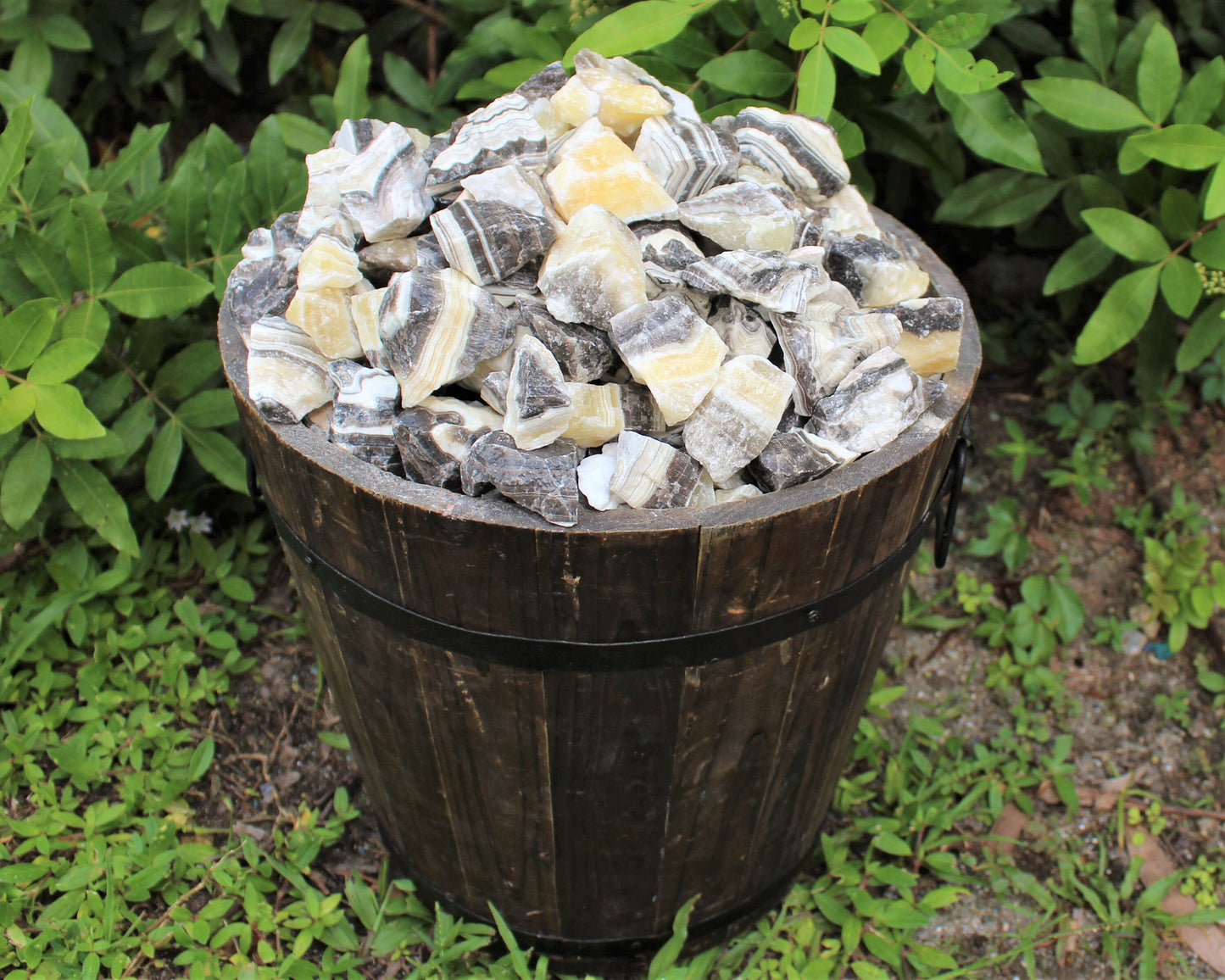 Zebra Calcite Rough Natural Grade Stones