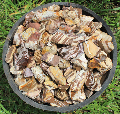 Zebra Jasper Natural Rough Stones