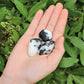 Zebra Marble Print Agate Tumbled Stones