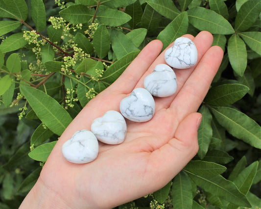 Tranquil Puffed Howlite Stone