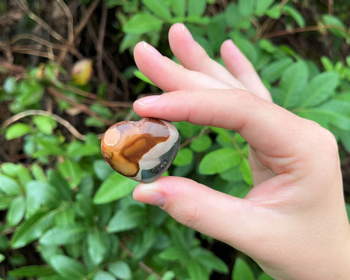 Polychrome Jasper Puffed Gemstone