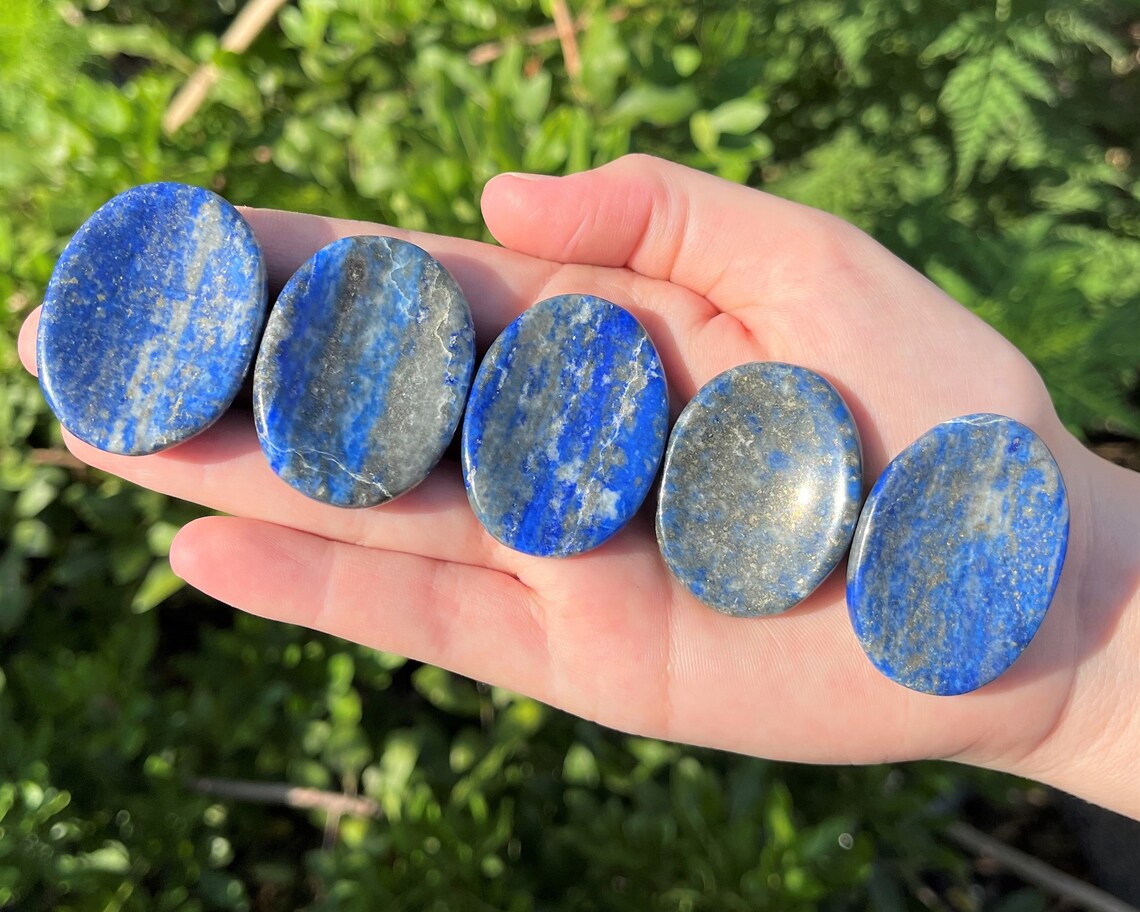 Lapis Lazuli Worry Stone